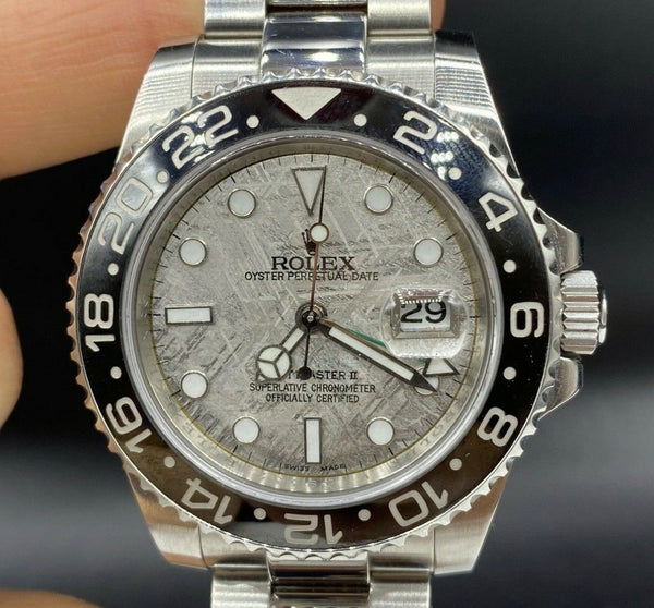 Rolex GMT-Master II Meteorite Bezel Black