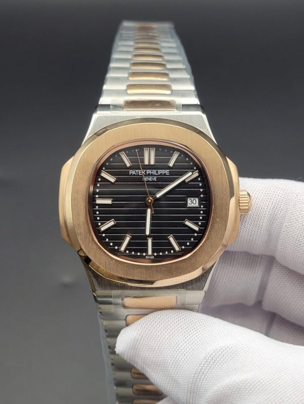 Patek Philippe Nautilus – Two-Tone Rose Gold & Steel