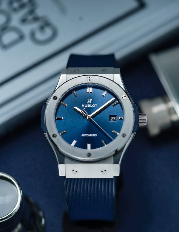Hublot Classic Fusion Chronograph – Blue Dial