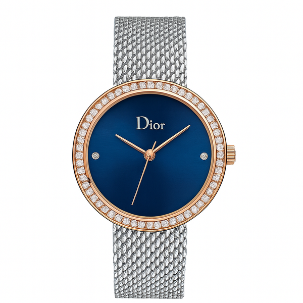 Dior Elegant Blue Dial