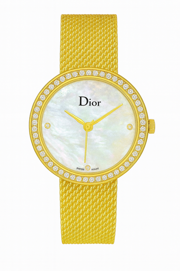 Dior White Dial Luxury
